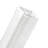 Tubi di plastica quadrati a fondo sigillato